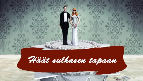 Häät sulhasen tapaan