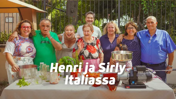 Henri ja Sirly Italiassa