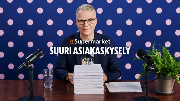 K-Supermarket: Suuri asiakaskysely