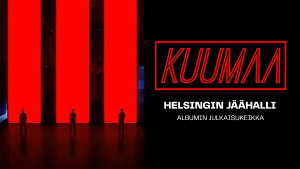 KUUMAA -jäähallikonsertti