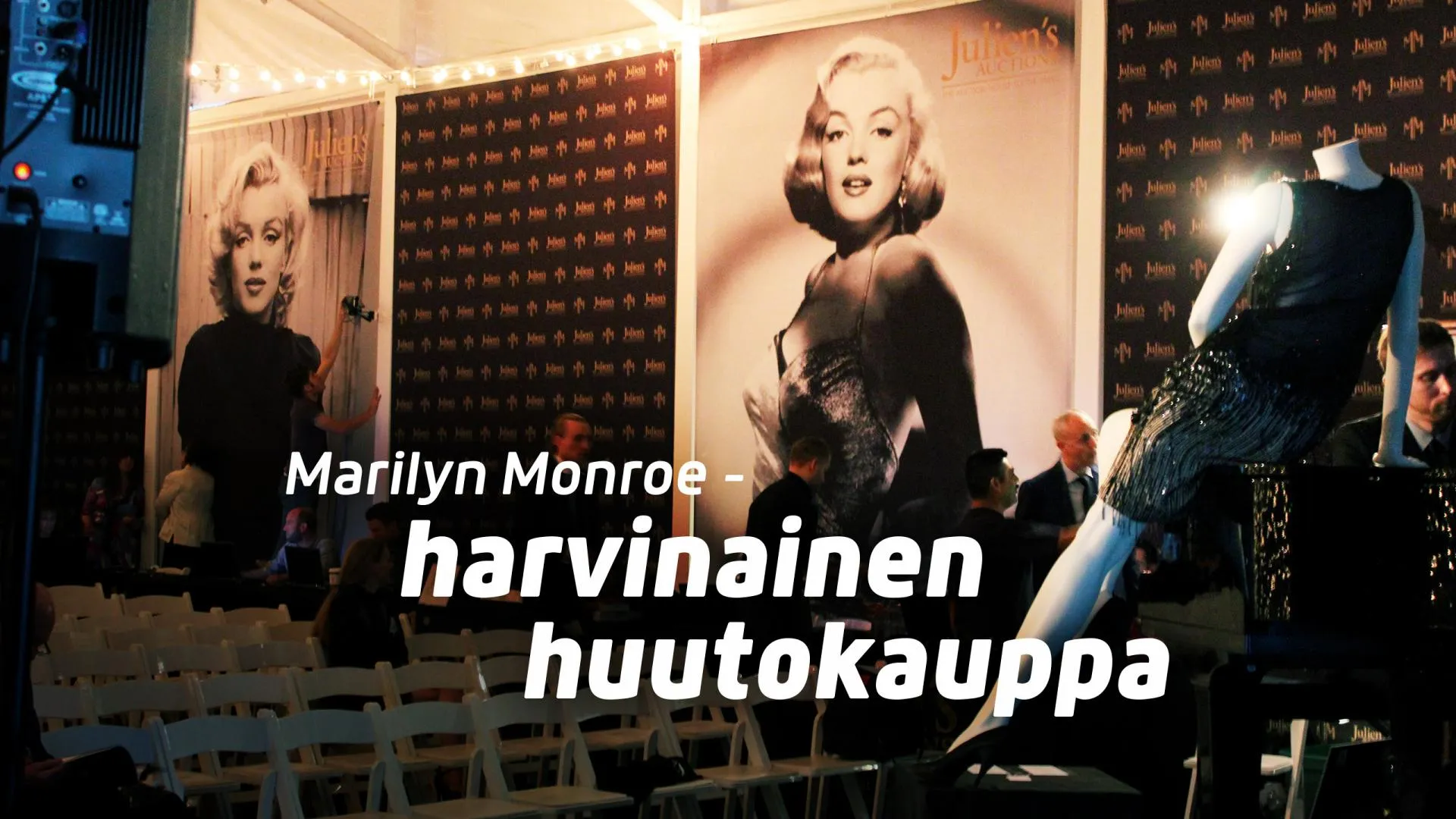 Marilyn Monroe - harvinainen huutokauppa