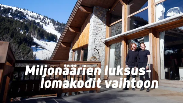 Miljonäärien luksuslomakodit vaihtoon