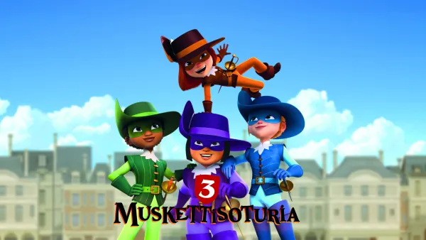 3 muskettisoturia