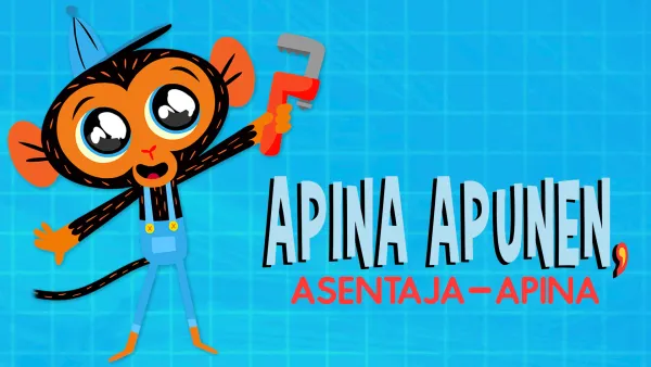 Apina Apunen, asentaja-apina