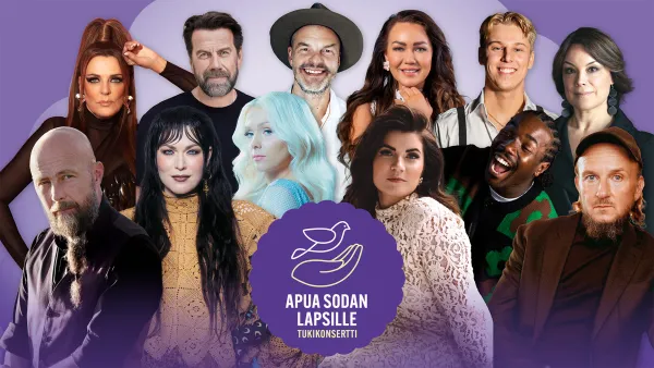 Apua sodan lapsille -tukikonsertti