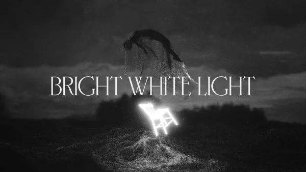 Bright white light