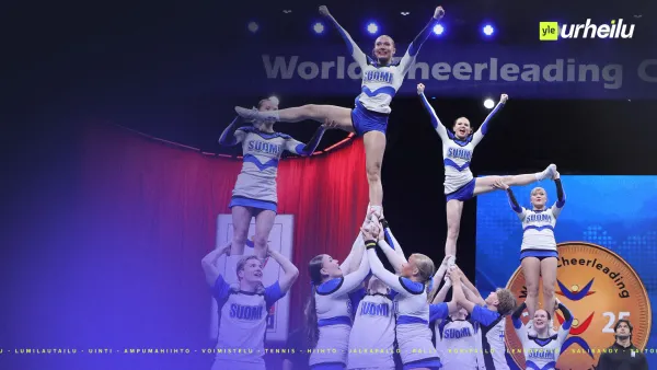 Cheerleadingin MM, Cheertanssituplat, junioreiden cheer- ja cheersekasarjat