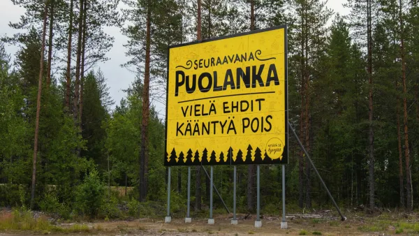 Egenlandin matkakohteet: Puolangan pessimismi