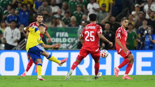 FIFA jalkapallon MM: Ruotsi - Tunisia