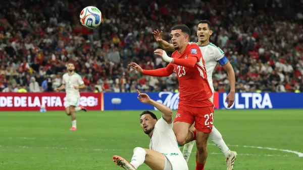 FIFA jalkapallon MM: Sveitsi - Algeria