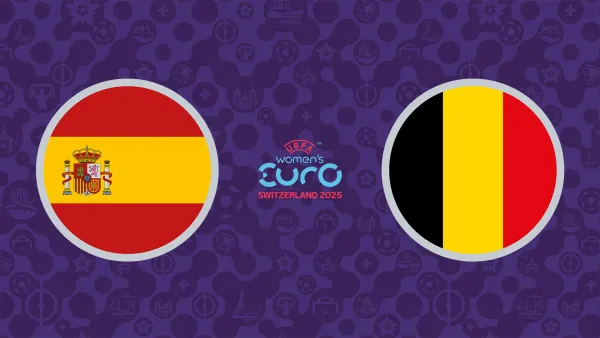 Jalkapallon EURO 2025: Espanja - Belgia