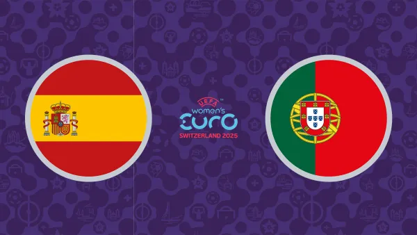 Jalkapallon EURO 2025: Espanja - Portugali