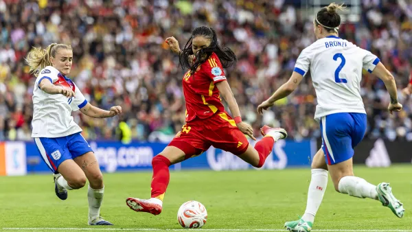 Jalkapallon EURO 2025: kooste loppuottelusta Englanti - Espanja