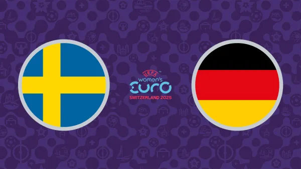 Jalkapallon EURO 2025: Ruotsi - Saksa