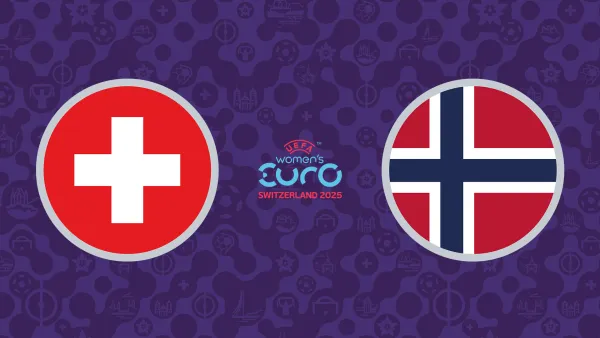 Jalkapallon EURO 2025: Sveitsi - Norja