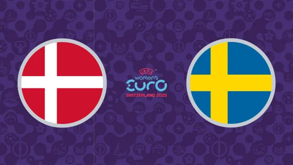 Jalkapallon EURO 2025: Tanska - Ruotsi