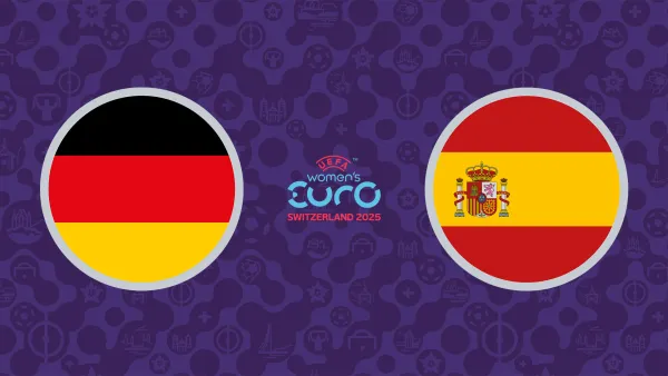 Jalkapallon EURO 2025: Välieräottelu Saksa - Espanja