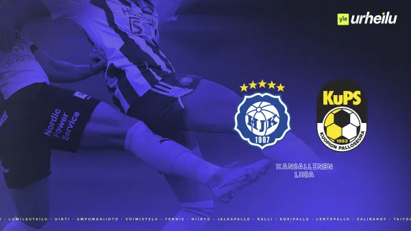 Jalkapallon kansallinen liiga HJK - KuPS