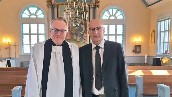 Jumalanpalvelus: Pitkäperjantai Bergön kirkossa