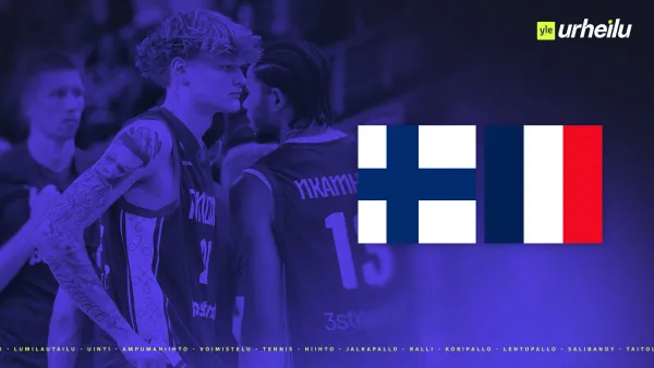 Koripallon miesten MM-karsinta: FIN - FRA