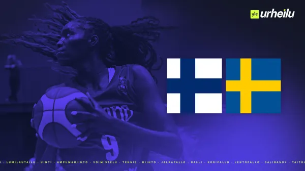 Koripallon naisten EM-karsinta: FIN - SWE