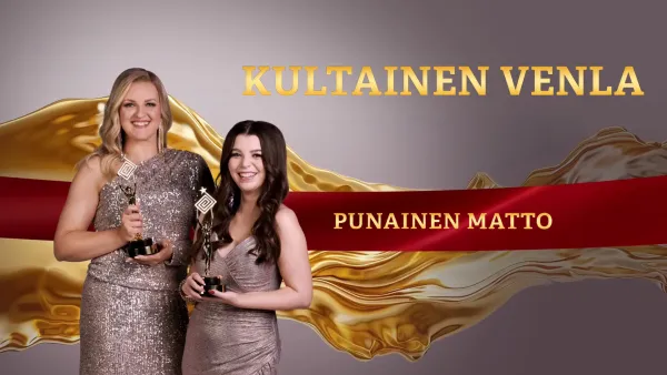 Kultainen Venla - punainen matto