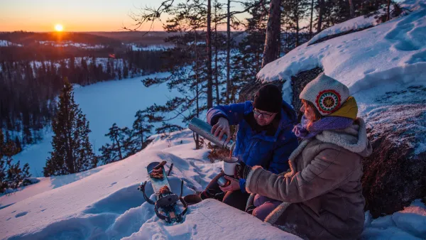 Metsien kätkemä: Talvinen Saimaa