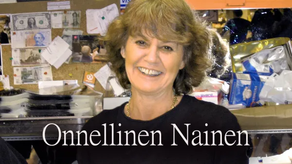 Onnellinen nainen