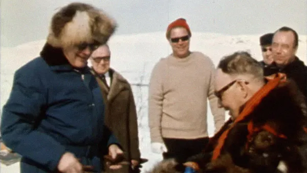Presidentti Porojärvellä