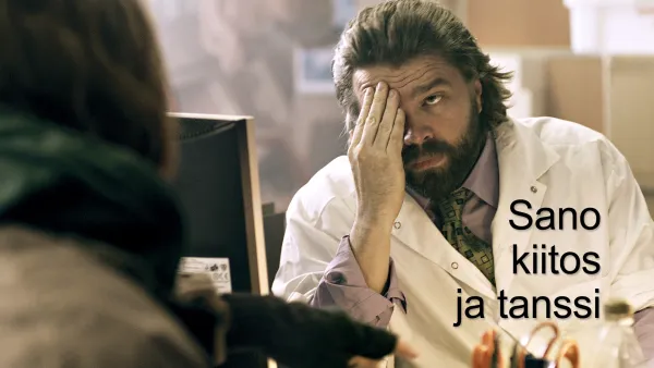 Sano kiitos ja tanssi