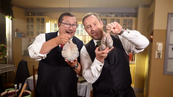 Veljekset Price joulukeittiössä