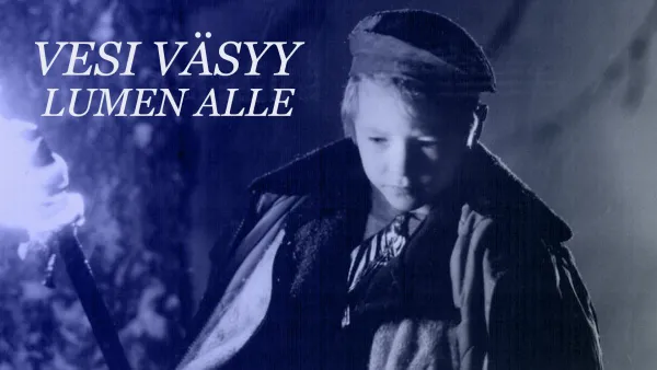 Vesi väsyy lumen alle