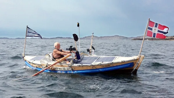 Yksin yli Pohjanmeren